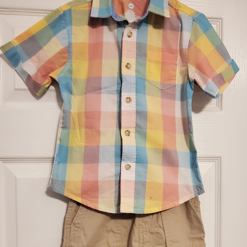 Wonder Nation, boys, size 4T, 2-piece short set